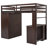 Loft Bed with Drawers,Desk,and Wardrobe-1498465405-1498465406