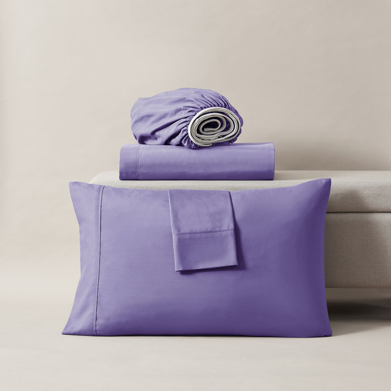 Ensemble de draps Luxury Collection Classic, Mauve Evora, Double TG