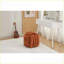 Repose-pieds pour salon, chambre à coucher | Orange | Chenille-1000004934
