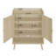Étagère à chaussures 2 portes, armoire de rangement pour chaussures moderne autoportante, pour vestibule