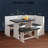 (yinuo)5-person Corner Dining Nook With Hidden Storage And Built-in Charging Port