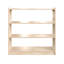 Unité de rangement en bois naturel Bright Beginnings