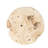 Bleached Solid Wood Accent Stool