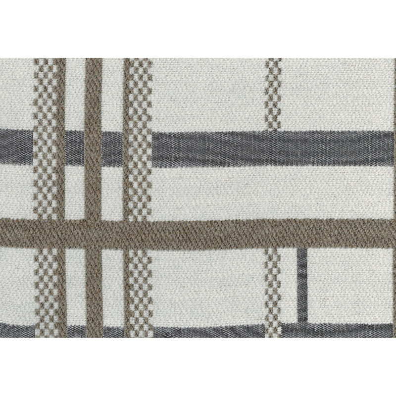 Repose-pieds carré multicolore avec base antidérapante, H 16 po, capacité de poids de 300 lb, tissu moderne antidérapant, 16 po x 16 po x 16 po, options