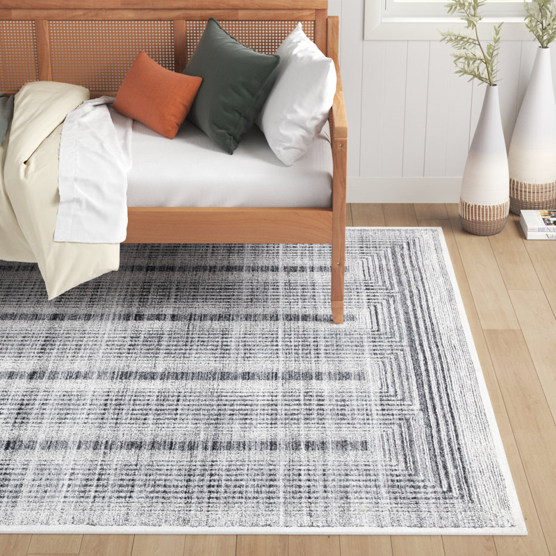 Metro Hand Tufted Performance Geometric Rug, Rectangle 8' x 10'