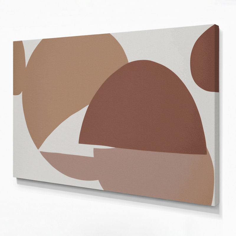 Minimalism 24 Brown Canvas Wall Art