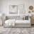 Upholstered daybed with Pop Up Trundle-1085081354