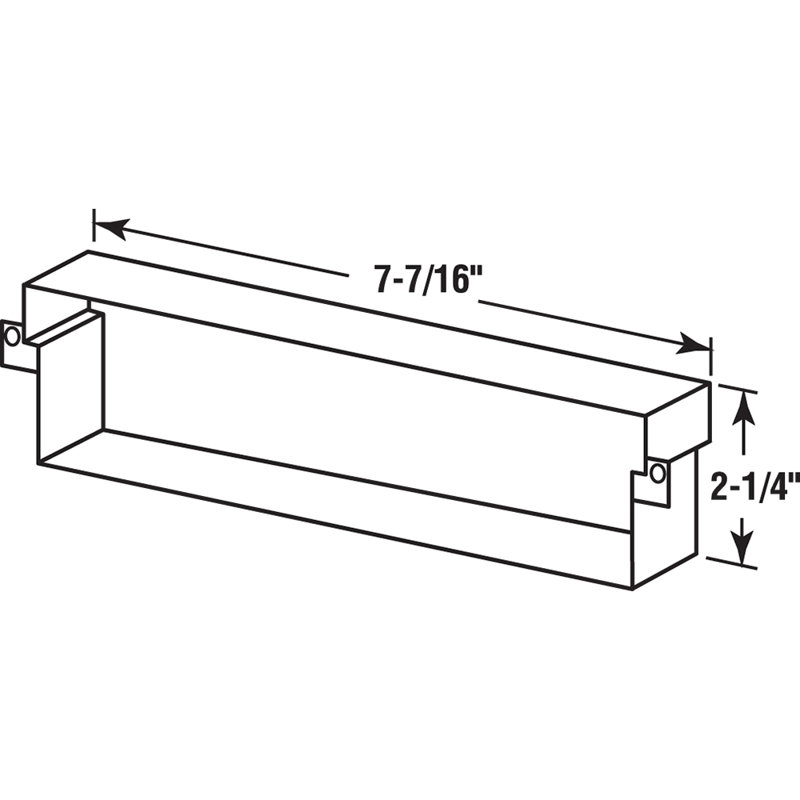 Prime-Line Mail Slot Sleeve Lock