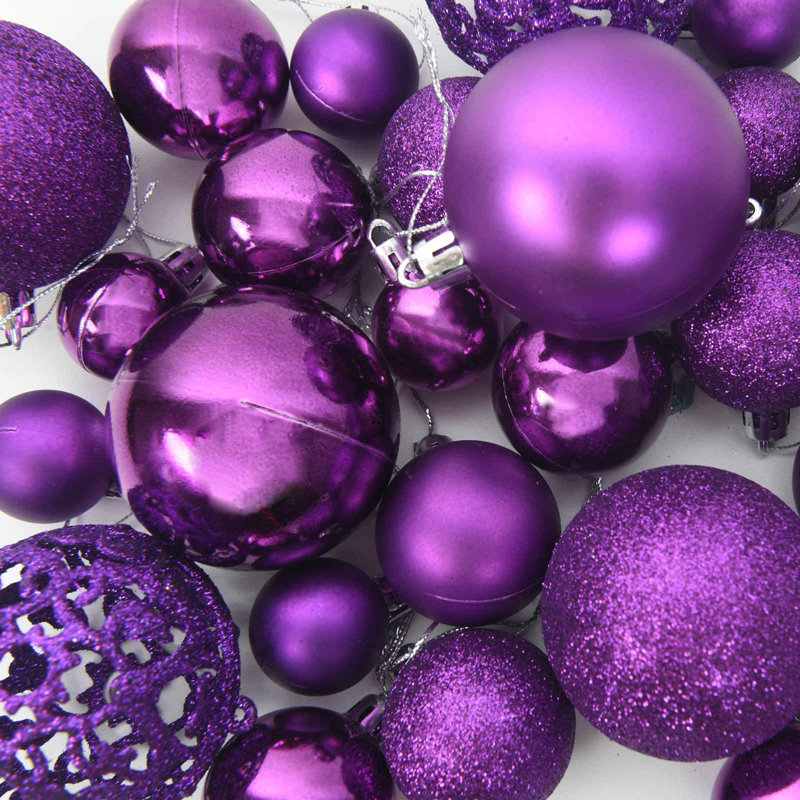 9.19' H Christmas Tree, Purple