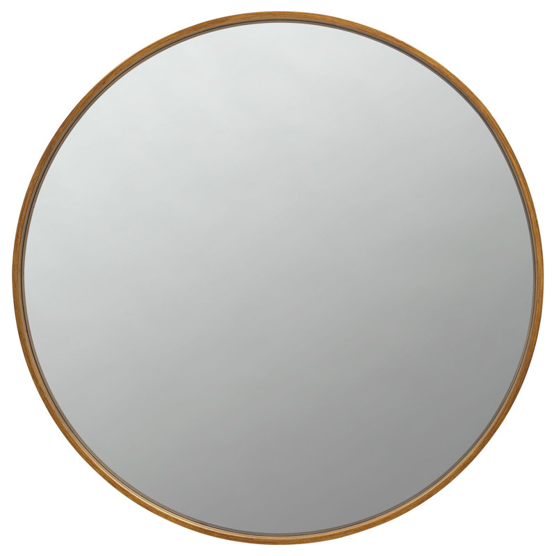 Broadus Metal Round Wall Mirror