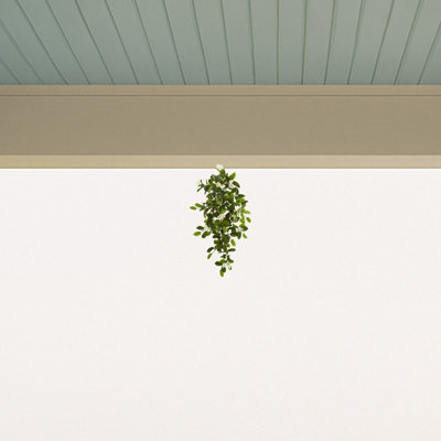 Stephanotis & Ivy Hanging Artificial Plant