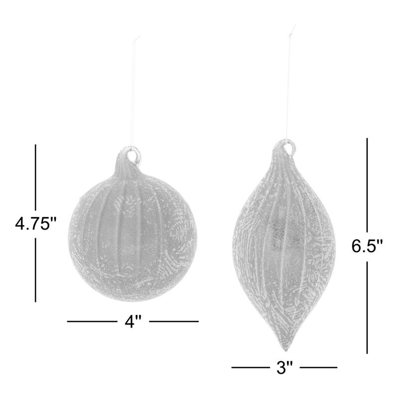 Ornement en verre perlé
