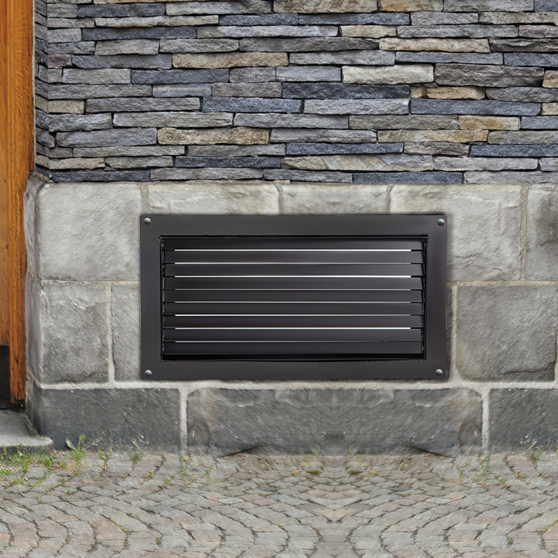 Couvercle de ventilation VEVOR, H 18,1 po x l 1 po x L 33,8 po
