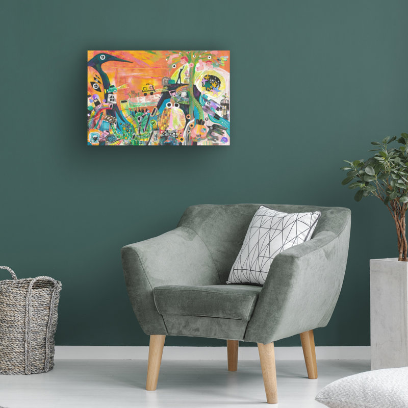«Changyu Zou Multiply», art sur toile, H 30 po x l 47 po