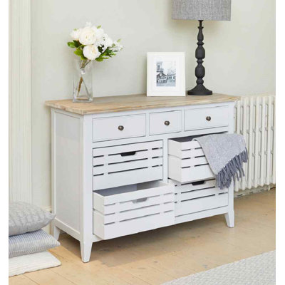 Amonti 110cm Solid Wood Sideboard