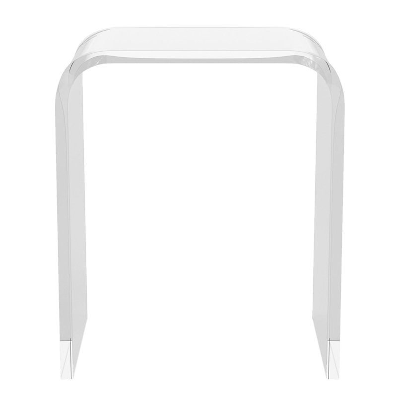 Acrylic Sled End Table