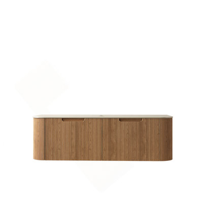 Armoire murale en bois avec 2 tiroirs