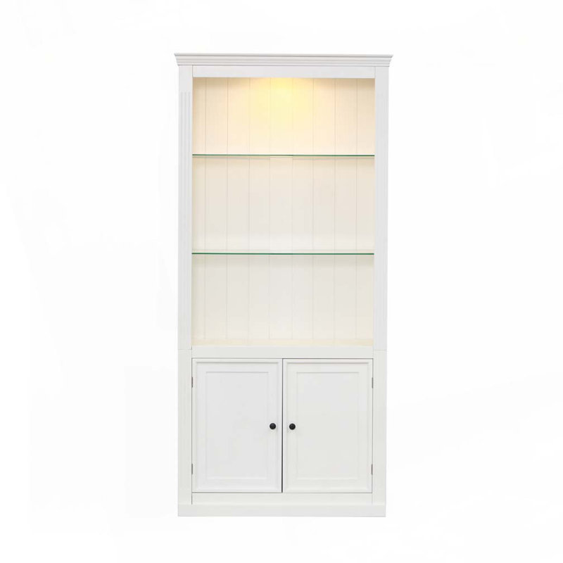 Display Shelves with 5 Colors Adjustable LED Ceiling Light