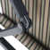 Dakota Fields 350cm W x 250cm D Fabric Multi-Stripe Cover Retractable Patio Awning