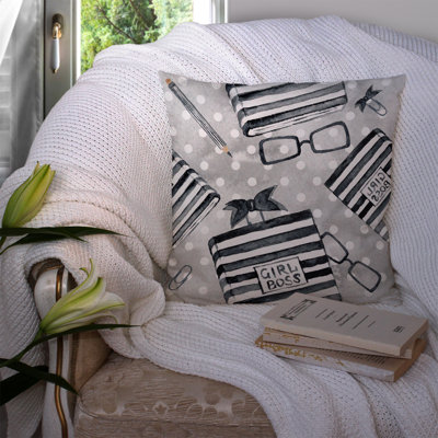  Coussin extérieur Girl Boss Journal