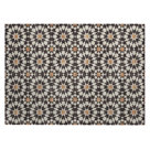 Bungalow Rose Washable Floral Indoor / Outdoor Rug | Wayfair
