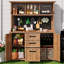 Wood Potting Bench