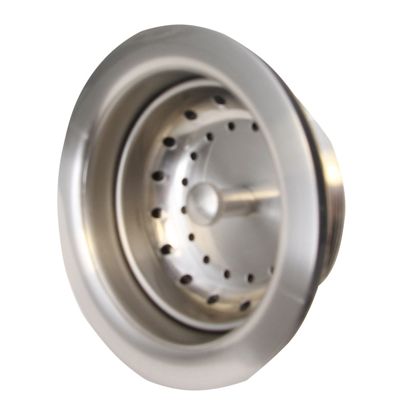Drain pour évier de cuisine Bracket Strainer, Nickel brossé