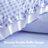 4 - Piece Comforter , Pattern, Double Ruffle Edge, Matching White Pillow, Brushed Microfiber , Soft Second Layer, Round Machine Washable-131527150-131527148