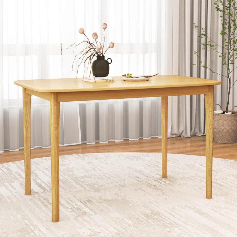 Arny Solid Wood Base Dining Table