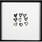 Sealed With Hearts Print by Robert Robinson