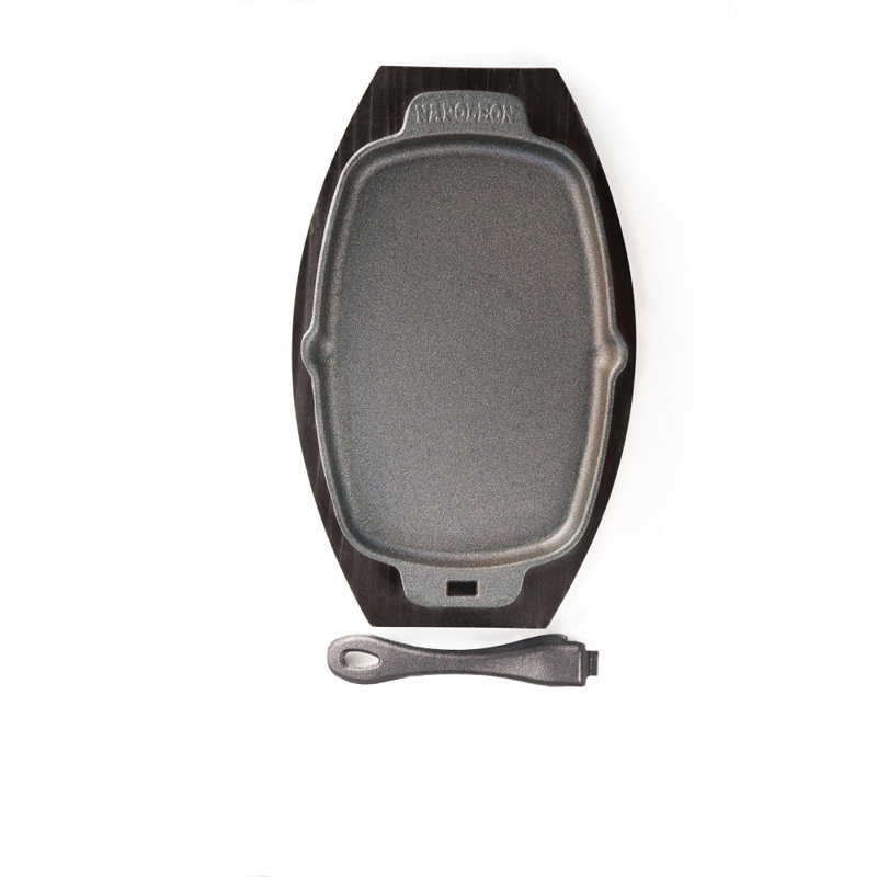 Grill Accessories Cast Iron Sizzle Platter