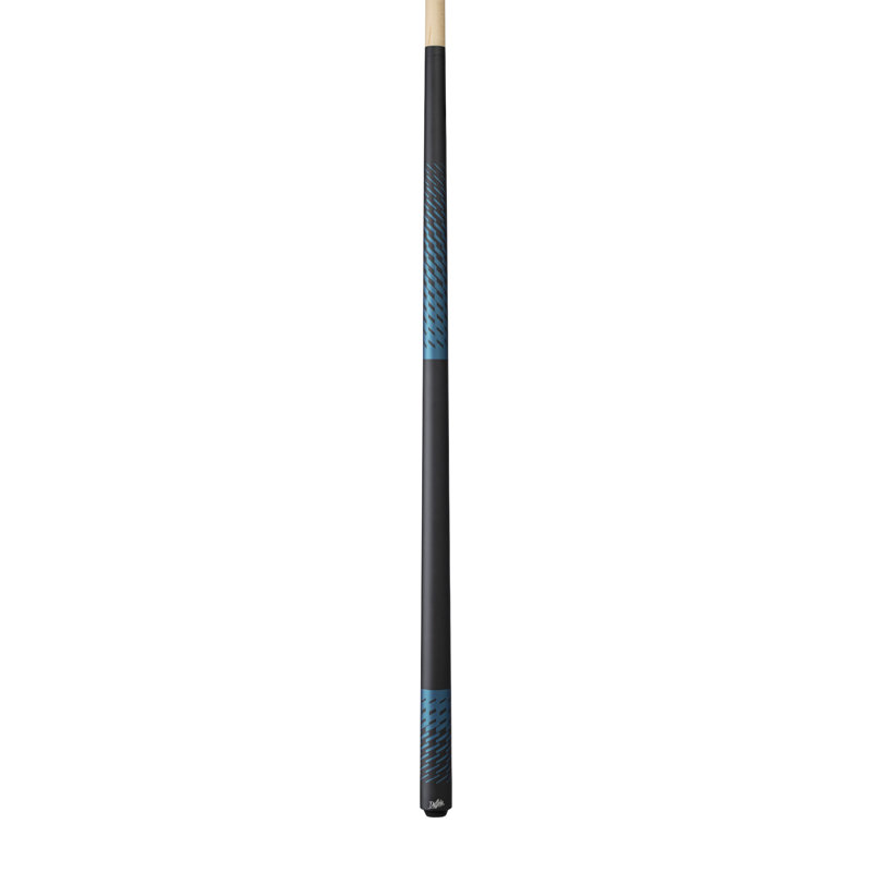 Queue de billard Brunswick Dufferin - érable franc canadien avec poignée en bois élégante, pointe Le Pro de haute qualité et finition mate moderne, bleu sarcelle