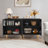 Rishaw 34.3" Tall Adjustable Shelf 2 - Door Accent Cabinet-1995723053