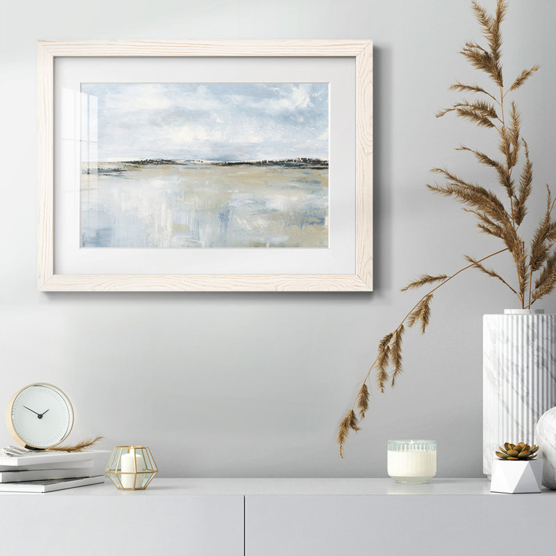 Across The Meadow, Blanc, H 18 po x l 26 po x P 1,5 po