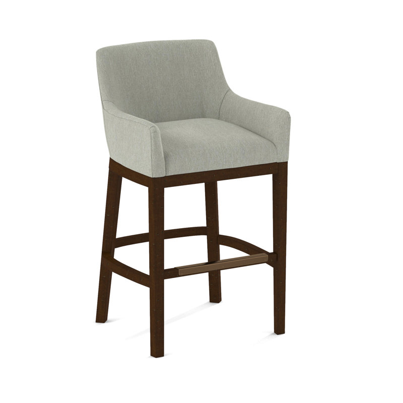 Upholstered Stool, Black, 61479-72