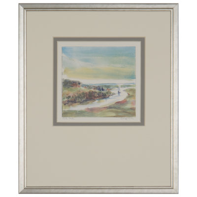Late Sail Print by Daughdrill