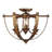 4 - Light Semi-Flush Mount