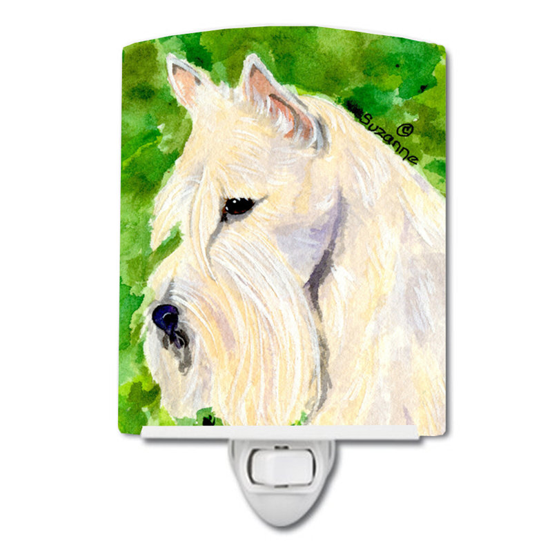 Scottish Terrier Ceramic Night Light