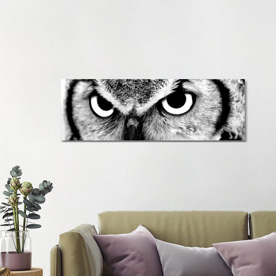 Leinwandbild Owl Eyes von PhotoINC Studio