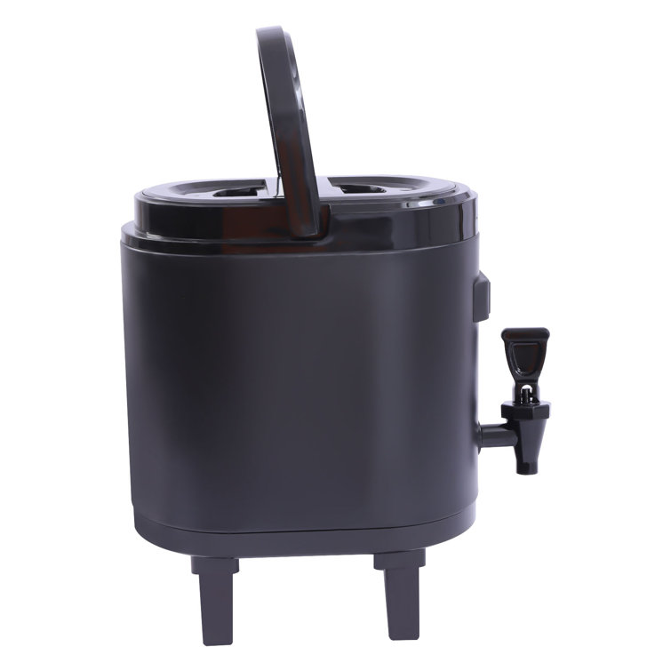 Stainless Steel Insulated Beverage Dispenser 10 Liter 2.64 Gallon W Spigot