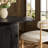 5-Piece Modern Dining Set With Round Pedestal Table And Boucle Armless Chairs (Seats 4–6)-1647320487-1647320485
