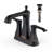 Karran Woodburn 4 In. Centerset 2-Handle Bathroom Faucet With Matching Pop-up Drain-62934993