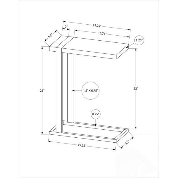 Dimensions du produit