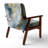 Berdahl Marble Upholstered Armchair-424907467-463376195
