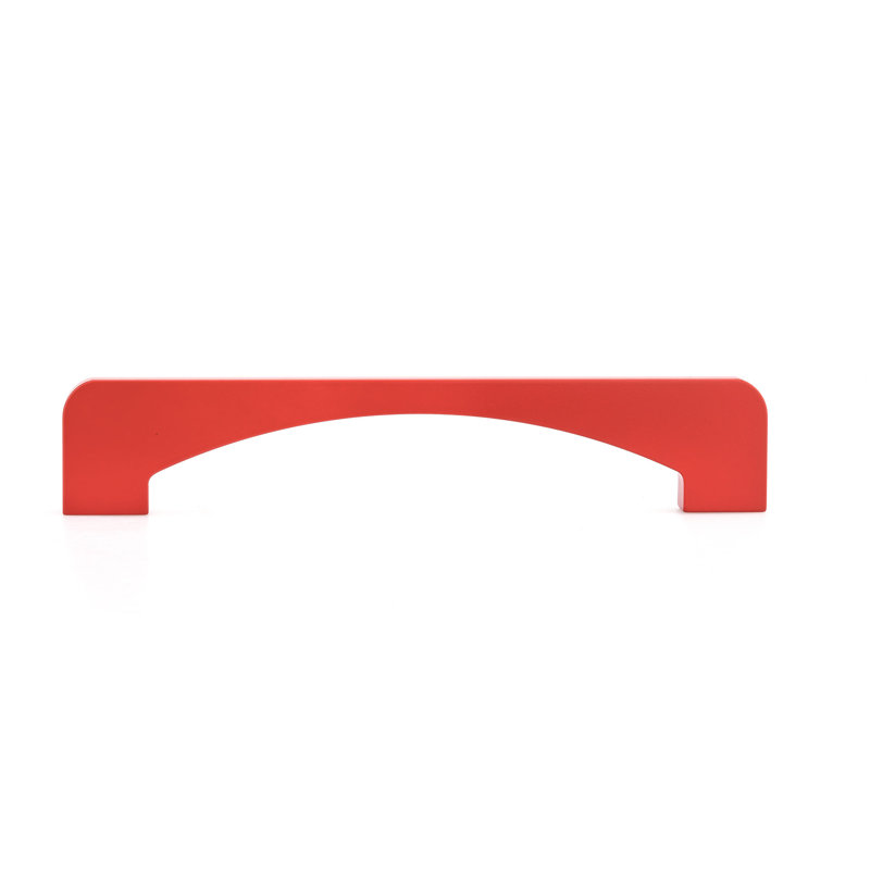 Poignée barre 6 5/16 po Contemporary, Rouge