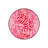 Pink Theme Tiger Patterned Round Woven Base Modern Decorative Carpet-494183168