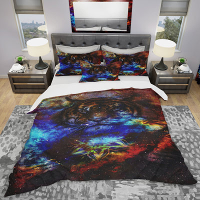 Eclectic Polyester No Abstract Duvet Cover