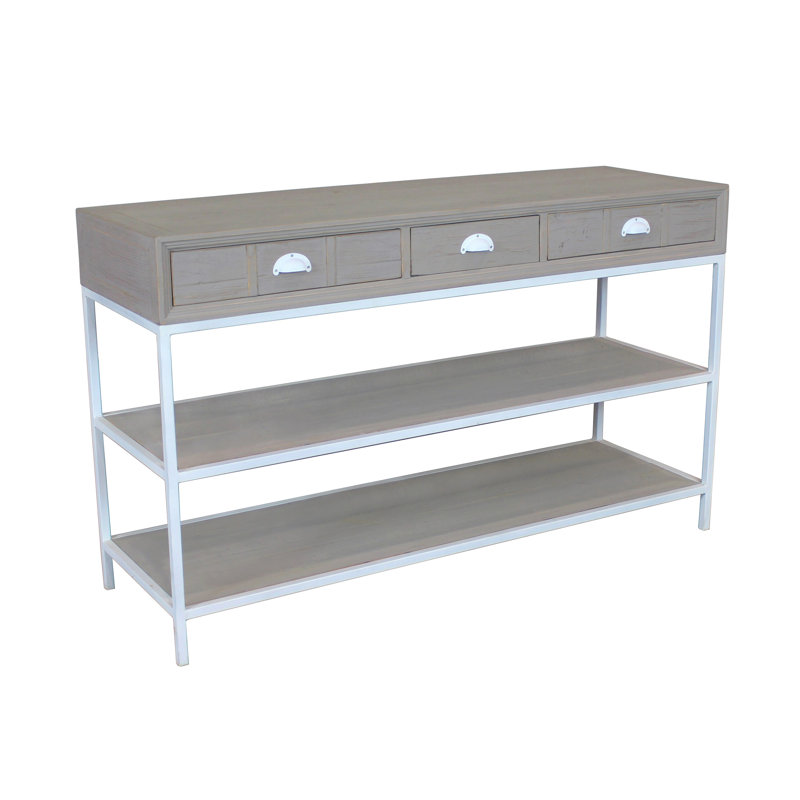 Console en bois massif Zubia