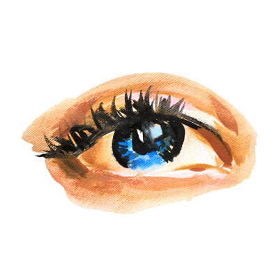 «Feleicia Eye», peinture sur toile par Lillasam