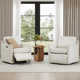 Bradner Upholstered Swivel Power Recliner